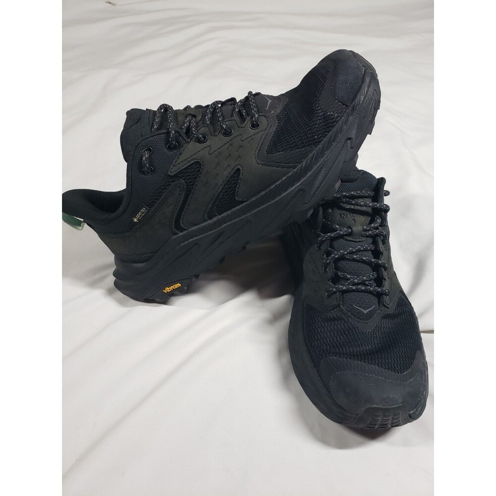 Hoka One One Anacapa 2 Women's Size 8B US Black Low GTX Hiking Shoes 1142830